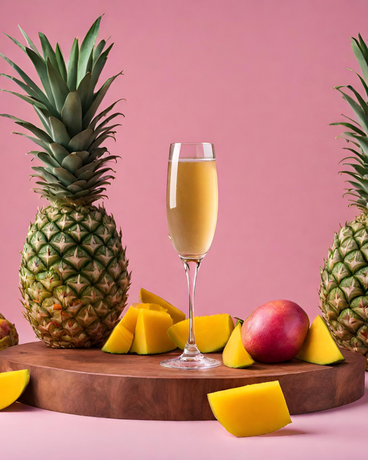 Mango-Pineapple Tropical Fizz